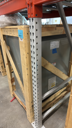 GENERAL ELECTRIC 9T10A1076, TYPE QL 150 KVA 60 HZ 3PH, SERIAL NUMBER: 1M0005E2Y, (UNUSED)