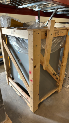 GENERAL ELECTRIC 9T10A1005, TYPE QL 112.5 KVA 60 HZ 3PH, SERIAL NUMBER: 1M0005E1T, (UNUSED)