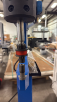 BOLLHOFF ATTEXOR RIVCLINCH 4006 P50 PASS MULTI-PURPOSE CLINCHING MACHINE, WITH FOOT CONTROL, PRESSURE : 6 BARS, YEAR: 2021 - 4