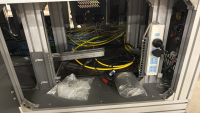 LASER WELDING MACHINE, WITH RAYCUS RFL-C2000H, (3) LEADSHINE AC HYBRID H2-758 SERVO DRIVES, (MISSING PARTS) - 4