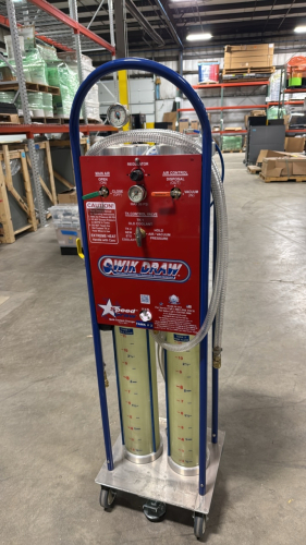 QWIK DRAW COOLANT SYSTEM FLUSH MACHINE