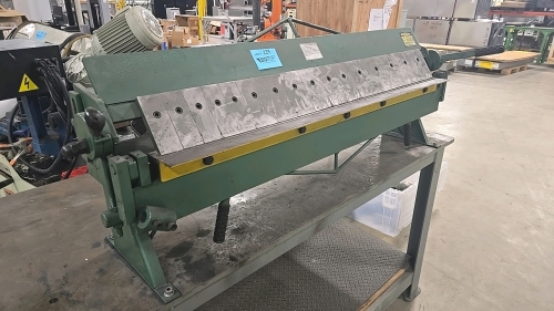 48" Pan & Box Sheet Metal Brake and Brute Mchine Base Table