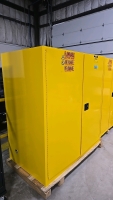 ULine H-3686M 110 Gal. Flammable Liquid Storage Cabinet - 2