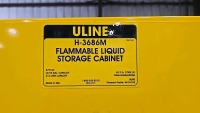 ULine H-3686M 110 Gal. Flammable Liquid Storage Cabinet - 3