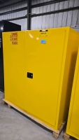 ULine H-3686M 110 Gal. Flammable Liquid Storage Cabinet - 4