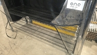 Rolling Metro Rack Shelving (4 Shelves) w/ ULine Plastic Cover - 3