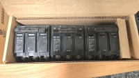 (4) Boxes of General Electric 30A 3 Pole Curcuit Breakers, (3) per