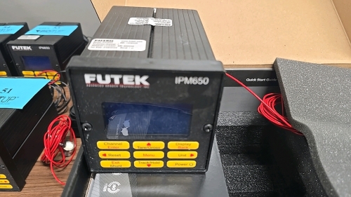 Futek IMP650 Panel Mount Load Cell Display Unit - UNUSED