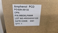 (3) Amphenol PCD #MSXDXLF000R Automotive Connectors - UNUSED - 5