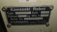 2004 Kawasaki FS20NC 8 Axis Robotic Arm w/ #D30 F-A001 Controller - 7