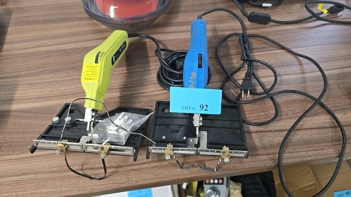 (2) Handheld Hot Knives - KS Eagle + Foam Factory