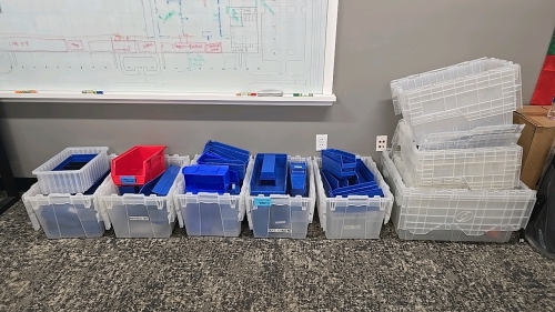 Misc. Plastic Totes and Organizers
