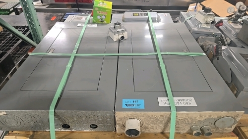 Pallet of Misc. Electrical Panelboards and Switches
