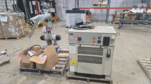 Daihen #IRB-601 6 Axis Robotic Arm and ABB #IRB4400 M97A Controller