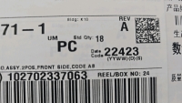 Box of (18) TE Connectivity #2394071-1 PowerTube HVP-HD 1000 Busbar Connector Headers- NEW IN BOX, UNUSED - 8