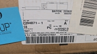 Box of (18) TE Connectivity #2394071-1 PowerTube HVP-HD 1000 Busbar Connector Headers- NEW IN BOX, UNUSED - 8