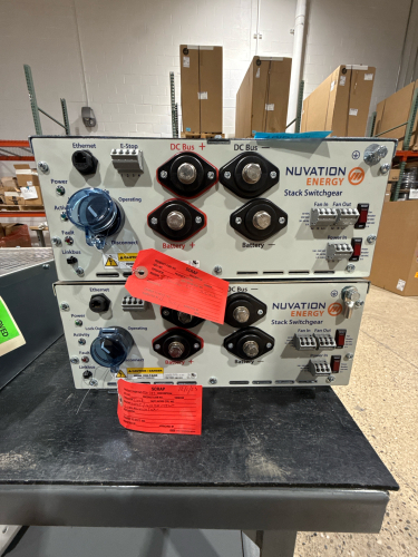 NUVATION ENERGY Stack Switch Gear BMS (For Parts)