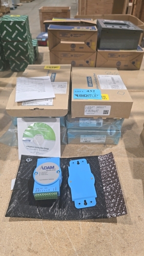 (6) Advantech ADAM-4572-CE 1-Port Modbus Gateways - NEW IN BOX, UNUSED