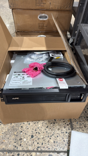 RACKMOUNT APC BATTERY BACKUP, MODEL: 911-0828G