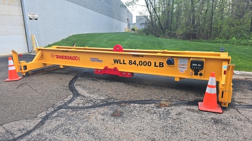 TandemLoc Custom ElectroLoc 84,000 LB Iso Container Lifting Spreader