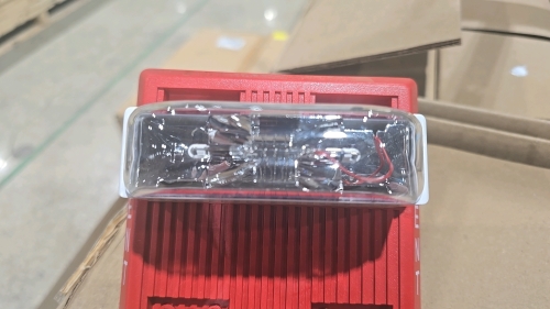 (10) Eaton Wheelock #MT-24MCW-AR Fire Alarms - NEW IN BOX, UNUSED