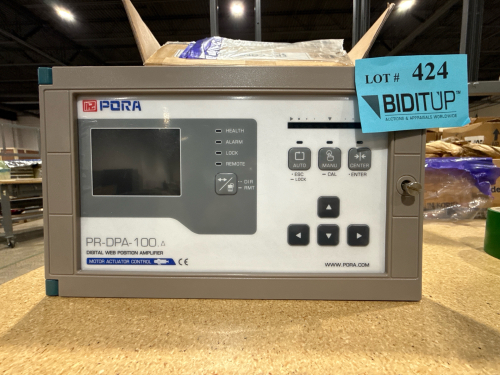 PORA Digital web position, amplifier motor actuator control (New Unused)