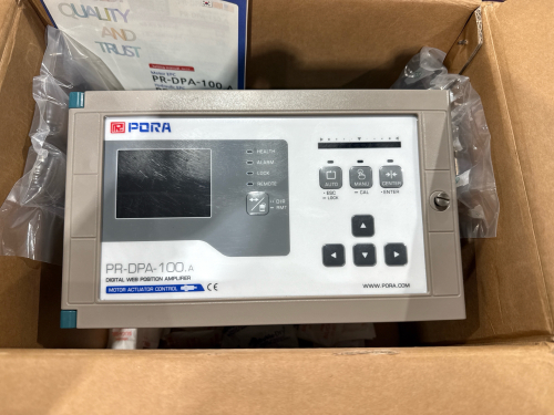 PORA Digital web position, amplifier motor actuator control (New Unused)