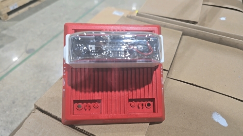 Box of (16) Eaton Wheelock #MT-24MCW-AR Fire Alarms - NEW IN BOX, UNUSED