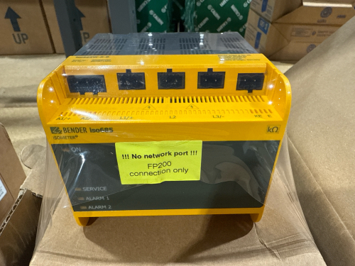 BENDER ISOMETER&reg; iso685 Insulation Monitoring Device (New Unused)