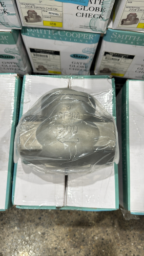 LOT (4) SMITH-COOPER SHARPE 200# SWING CHECK VALVES, SIZE: 3&rdquo;