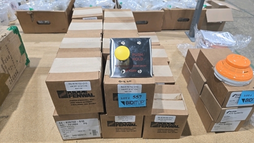 (20) Kidde-Fenwal Fire Systems Abort Stations - NEW IN BOX, UNUSED