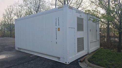 2023 20' Long High Cube #AP-20BC18 Shipping Container Built for Battery Pack Storage