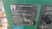 Flame Spray Technologies #PF-50 Powder Feeder Thermal Spray w/ Thermal #AT-1230 Gas Control - NEW - 12