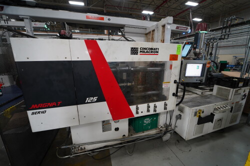 2014 Cincinnati Milacron MTS 125 Hydraulic Injection molding Machine