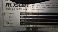 Rosler Waste Centrifuge and Sump Pump - 14