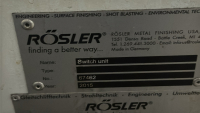 Rosler Waste Centrifuge and Sump Pump - 25