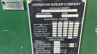2018 Johnston Boiler Company #PFT J60-3G1 50S Natural Gas Boiler; 208V 60Hz 3~, 9.5A; 2,530 Max Gas - 13