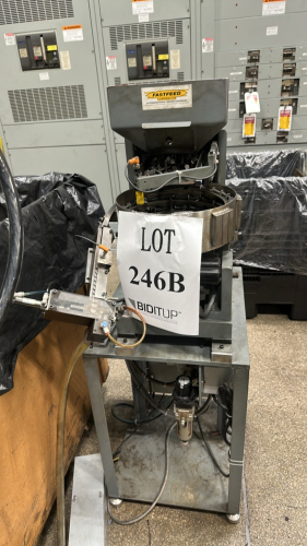 FastFeed Corporation Automatic Vibratory Feeder Bowl With Rodix Feeder Controller, 12"in Bowl