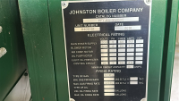 2010 Johnston Boiler Company #PFT J60-3G1 50S Natural Gas Boiler; 208V 60Hz 3~, 9.5A; 2,530 Max Gas - 8