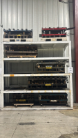 Heavy Duty Rack- 10.5'x3'x10' - RACK ONLY, (CONTENTS NOT INCLUDED, PRESS DIES AND OTHER CONTENTS NOT INCLUDED)