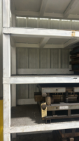 Heavy Duty Rack - 10.5'x3'x10' - RACK ONLY, (CONTENTS NOT INCLUDED, PRESS DIES AND OTHER CONTENTS NOT INCLUDED) - 2