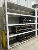 Heavy Duty Rack - 10.5'x3'x10' - RACK ONLY, (CONTENTS NOT INCLUDED, PRESS DIES AND OTHER CONTENTS NOT INCLUDED) - 4