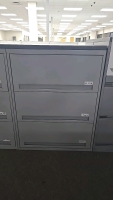 (4) Sections of 30"x18"x40" Drawers and Wooden Top - 3
