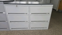 (4) Sections of 30"x18"x40" Drawers and Wooden Top - 5