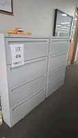 (2) Sections of Hon 36"x19"x53" Drawers - 3