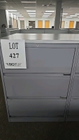 (6) Sections of 30"x18"x42" Drawers and Wooden Top - 3
