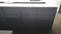 (6) Sections of 30"x18"x42" Drawers and Wooden Top - 5
