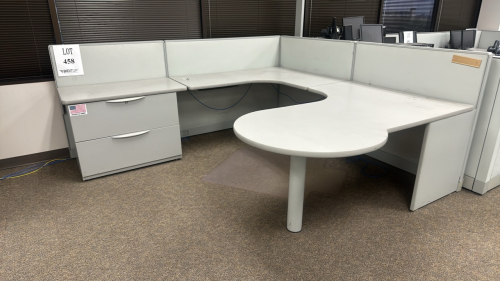 1- PERSON HAWORTH MODULAR WORK STATIONS