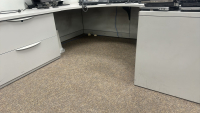 2- PERSON HAWORTH MODULAR WORK STATIONS