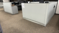 2- PERSON HAWORTH MODULAR WORK STATIONS - 3